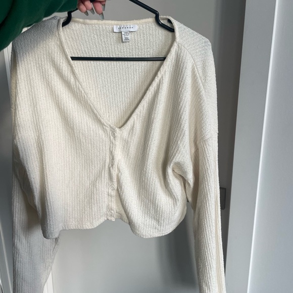 Cropped cardigan - Picture 2 of 3